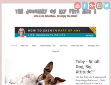 Tablet Screenshot of lovingmypets.com